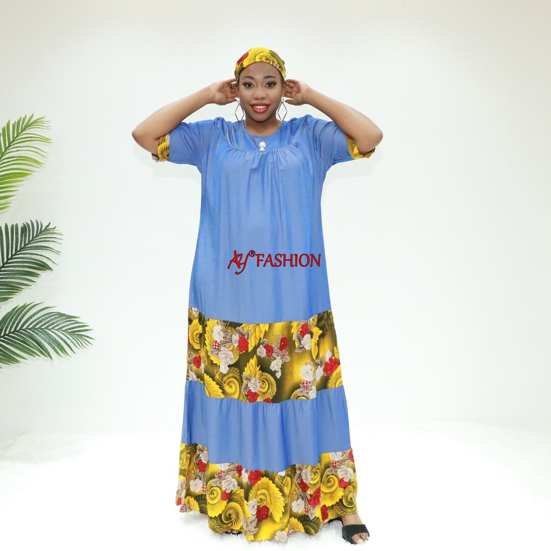 Africa dress africain clothing homme Factory AY Fashion BLN2197F Nigeria Fashion kaftan