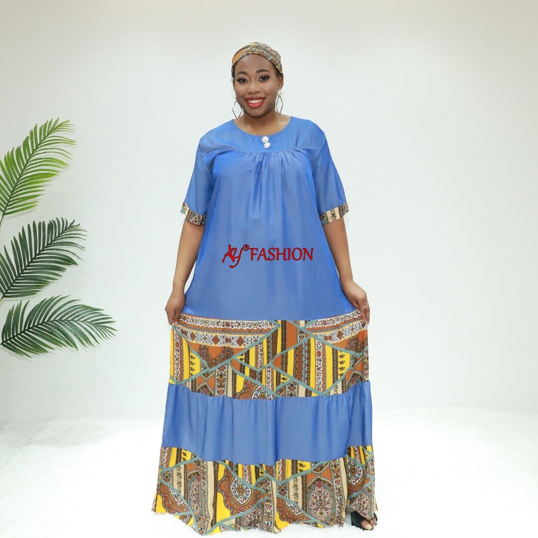 femme ethnique Wear Abaya Designs for Wedding BLN2200F Ghana Fashion Dashiki robe