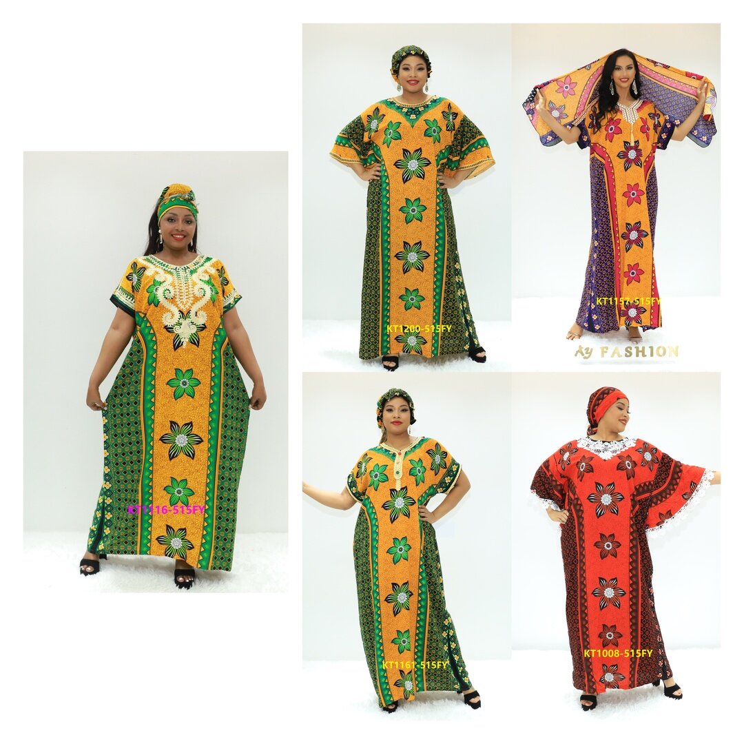 Этническая одежда Abayas Tanzanianas Ay Fashion KT1116-515fy Cameroon Clothing Dera