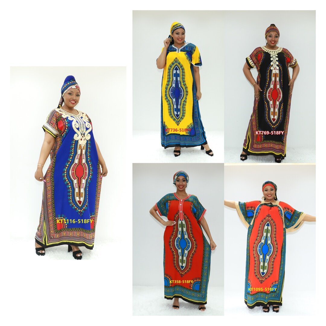 muslim women dress kaftan femme AY Fashion KT1116-518FY Nigeria kaftan dashiki dress