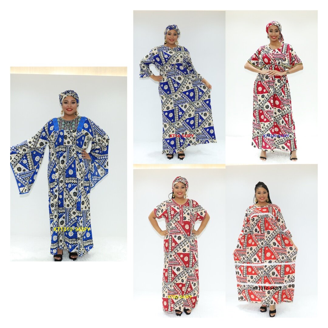 Afrikanische Kleidung Dubai Abaya Nederland Ay Fashion KT1310-543fy Ghana Cafhnic Kleid