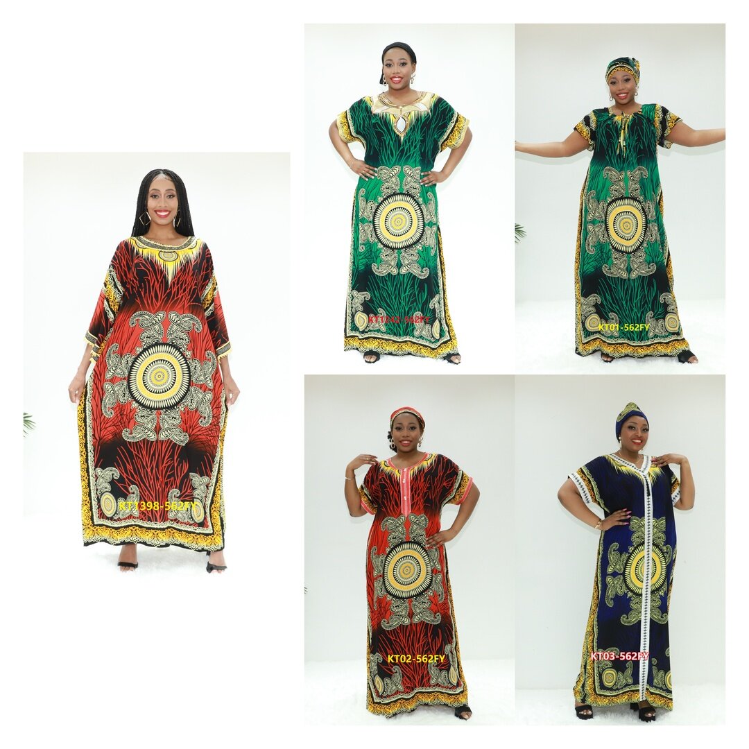 Vestidos africanos Dubai Abaya Nederland Recomendar Ay Fashion KT1398-562FY Togo Fashion Abaya