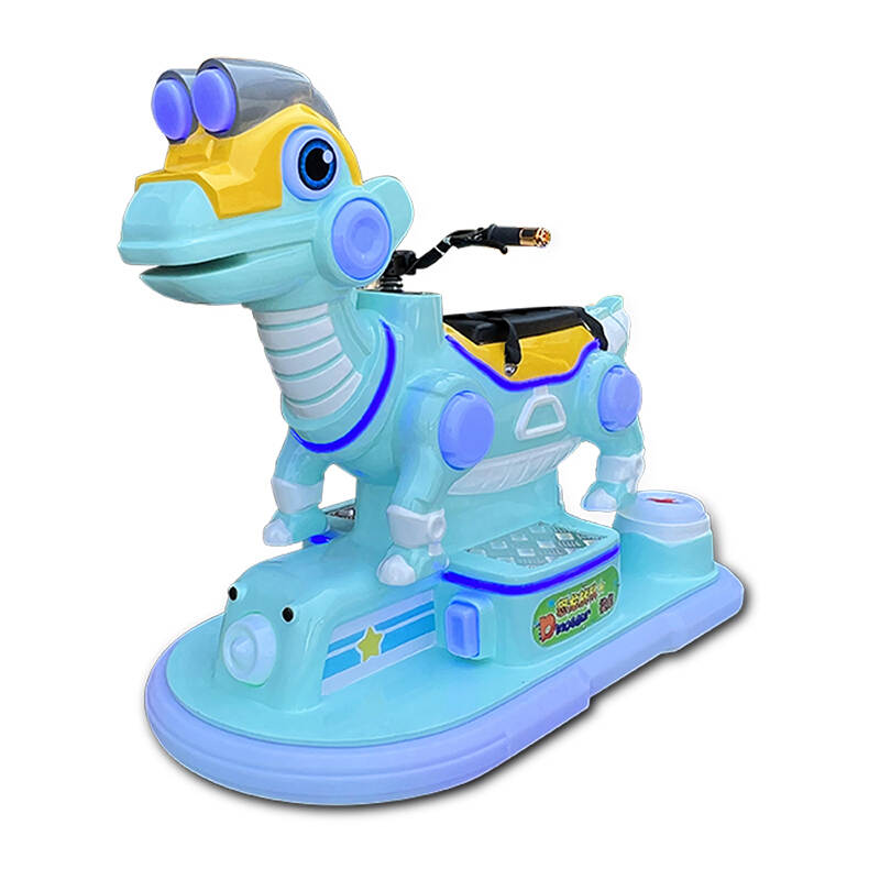 Kids Bumper Car Indoor And Outdoor Playground Dinosaur Diplodocus Amusement Park For Kids Game Machine