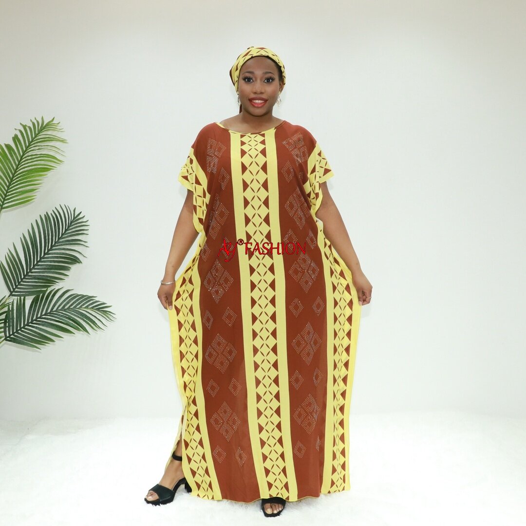 ropa musulmana Boubou Doubay Fabricante Love Sahara Qy2302f Ghana Abaya Boubou