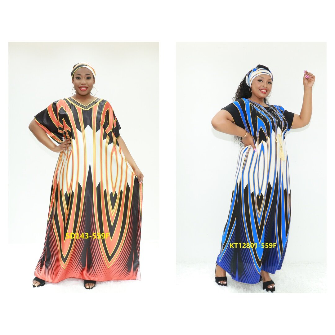 Afrikanische Kleidung Seide Kaftan Liebe Sahara SD143-559f Nigeria Cafan Dashiki Kleid