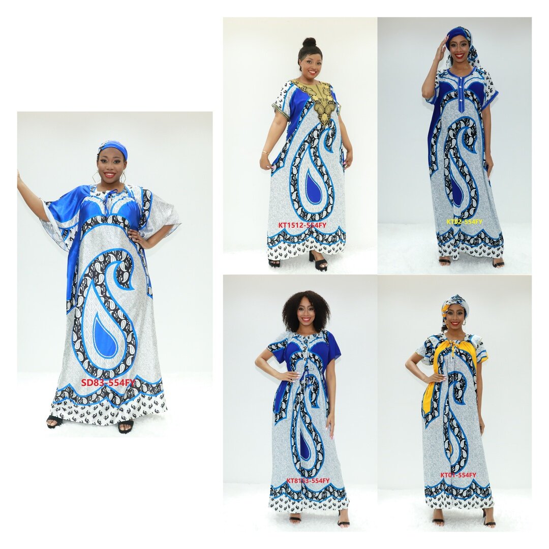 Africa dress lexury abayas AY Fashion SD83-554FY Abidjan muslim dress kaftan