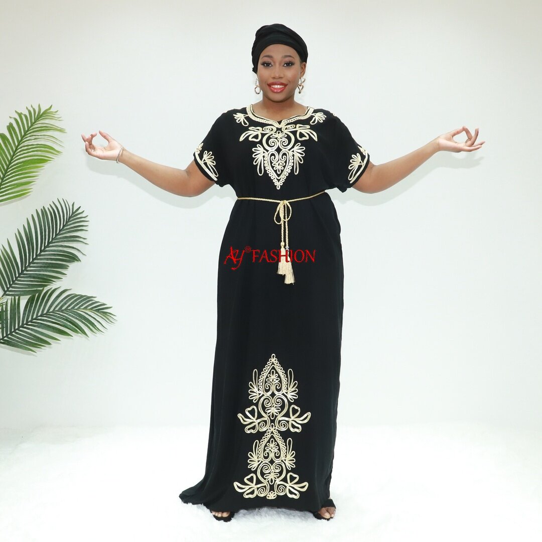 Afrikanische Kleidung Abaya Brillante Überraschung Preis Ay Fashion STA2494-1f Togo Boubou Abaya