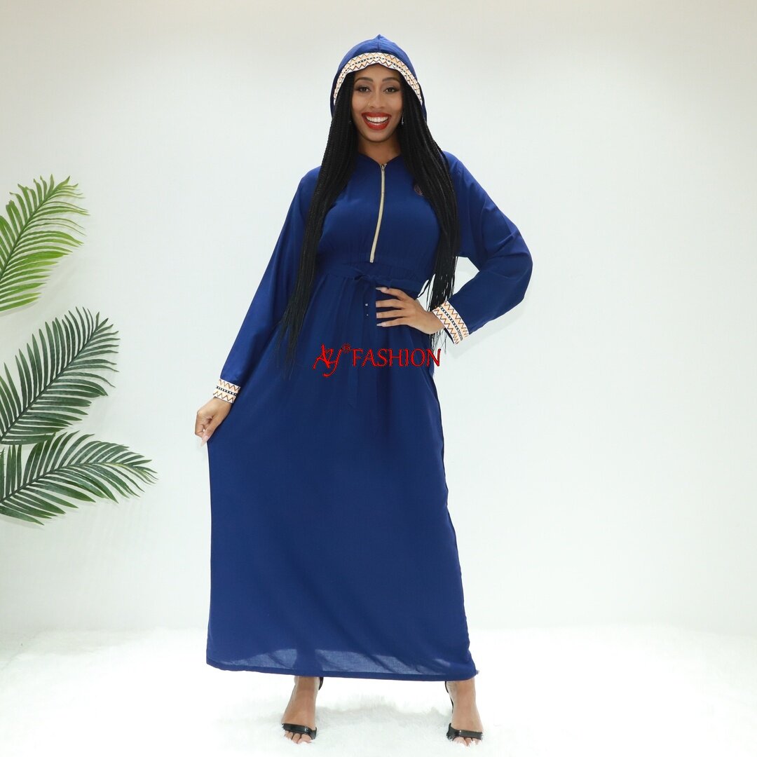 Mujer ropa étnica Abaya Caftan Love Sahara Sta2599y Abidjan Fashion Kaftan