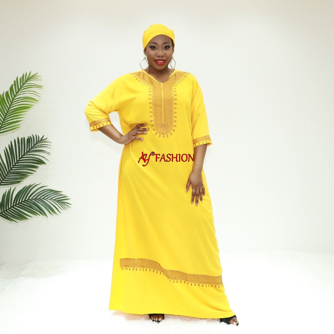 Africa Dress Simple Kaftan STA2602f Togo Vêtements Dera