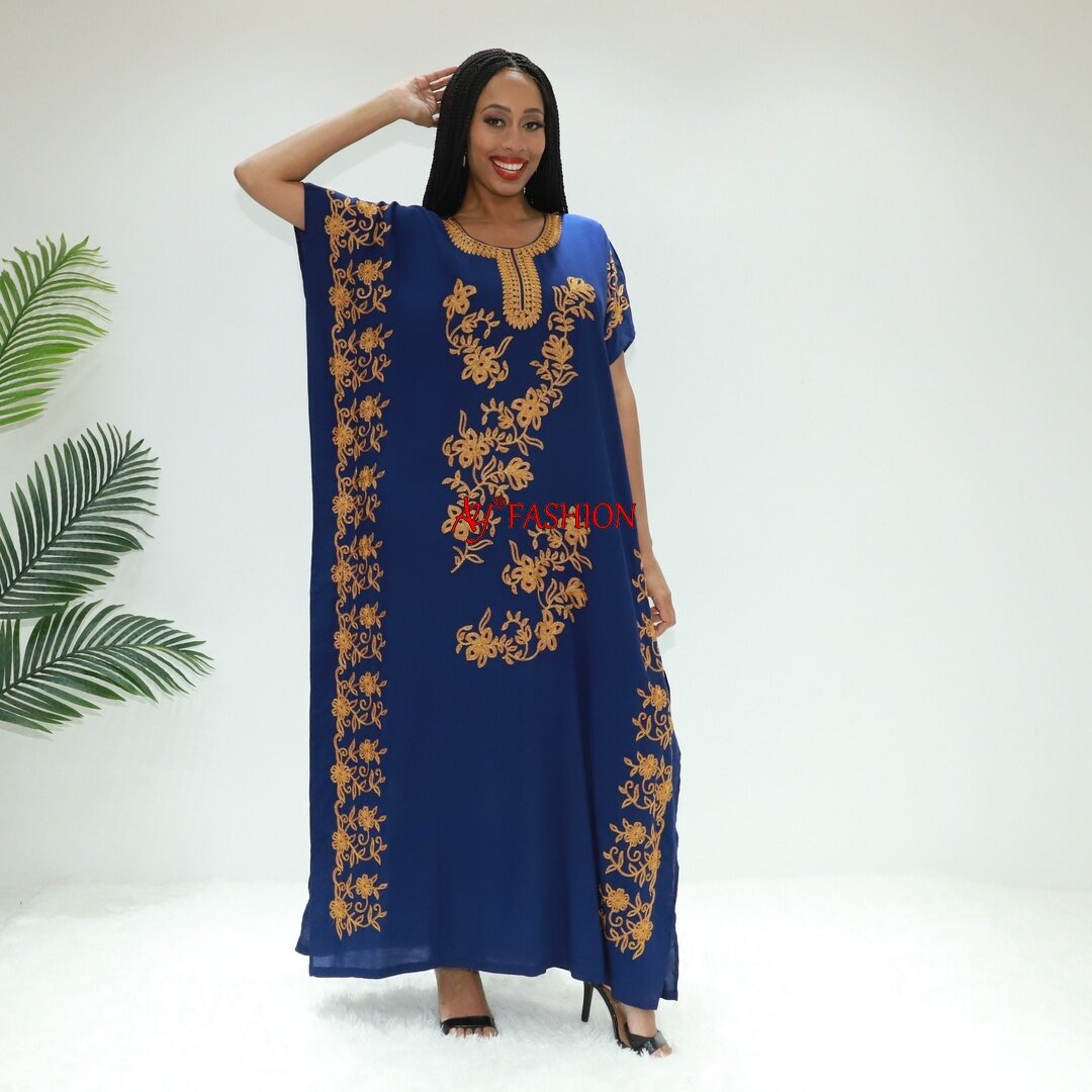 Afrikanische Kleidung Dubai Abaya und Hosen Ay Fashion STA2628f Tansania Kaftan Abaya