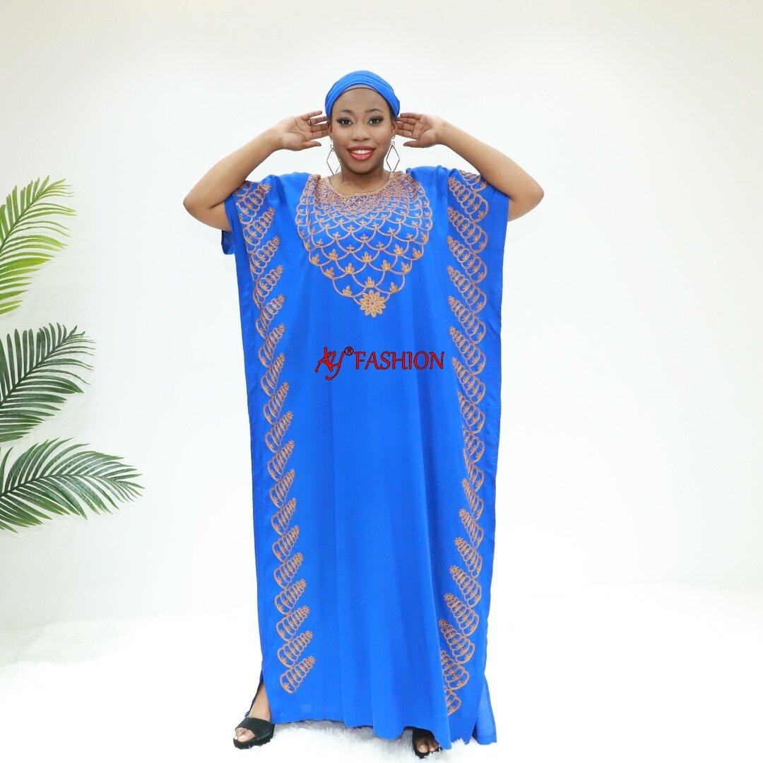 woman ethnic wear kaftan duba STA2630F Tanzania muslim dress abaya