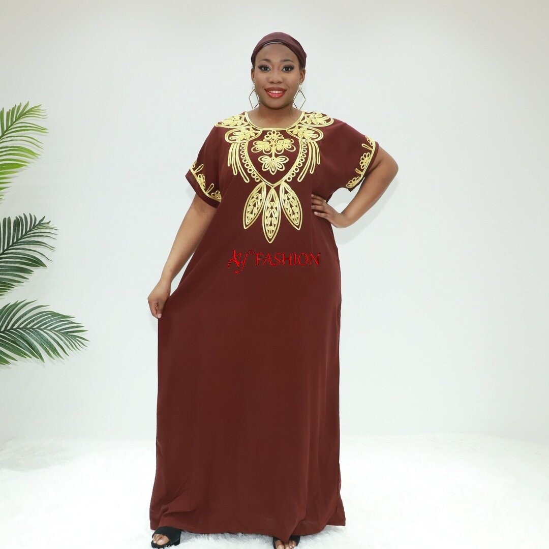 Vêtements ethniques Abaya Home Factory Ay Fashion STA2637f Abidjan Abaya Dashiki Robe