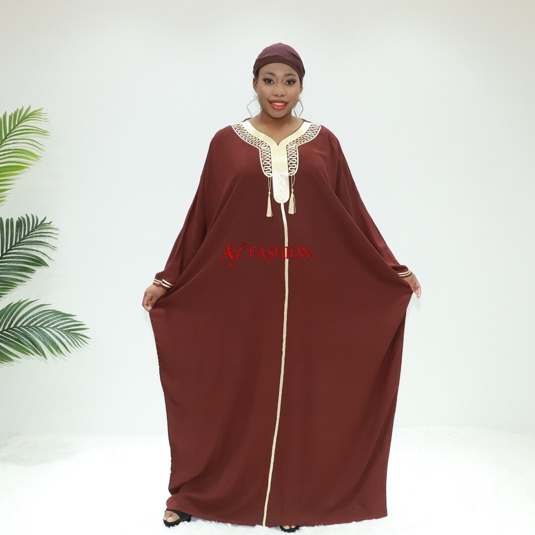 woman ethnic wear printed abaya AY Fashion STA2648F Abidjan kaftan kaftan