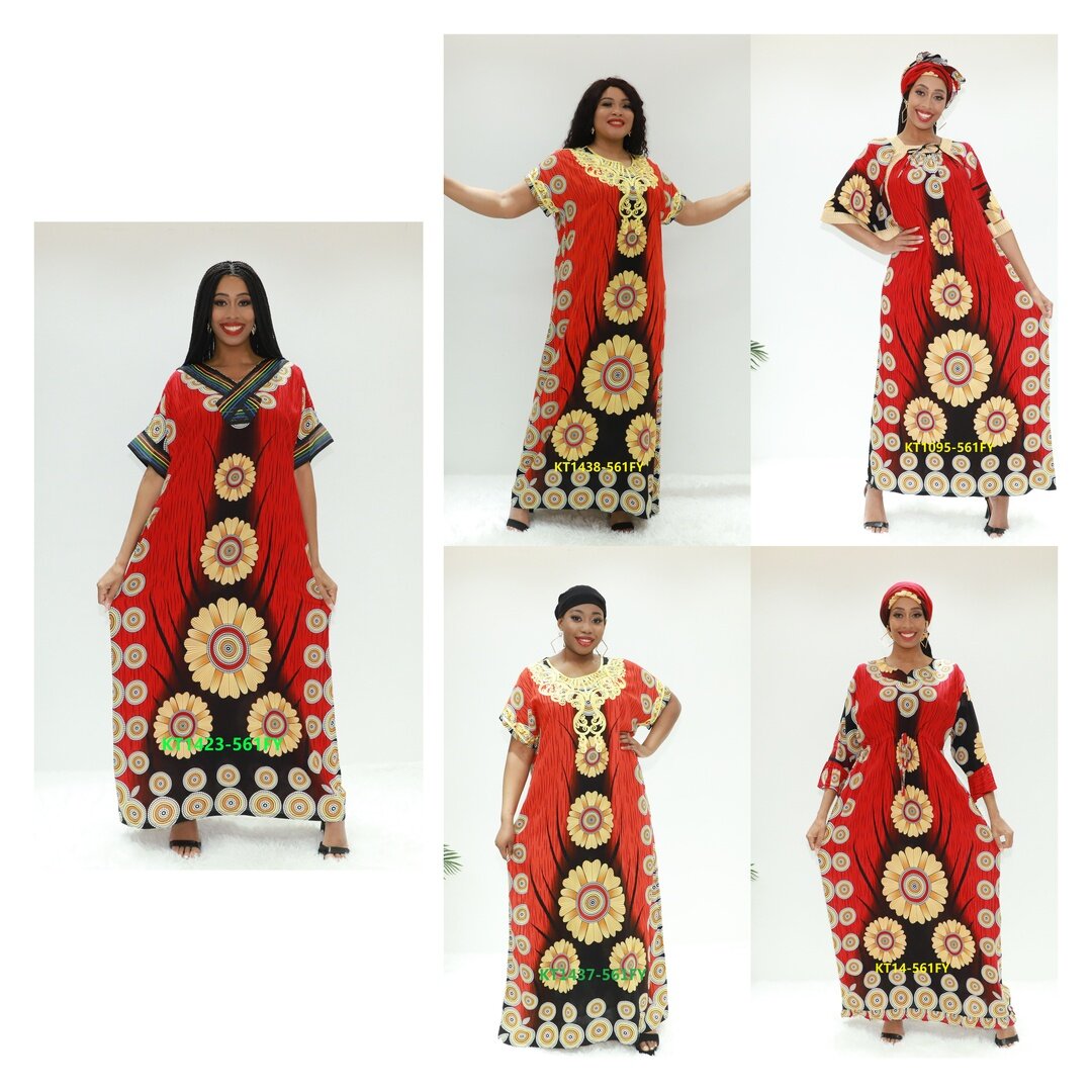 Africa Dress Macho Abaya Ay Fashion KT1423-561fy Gana Caftan Dress