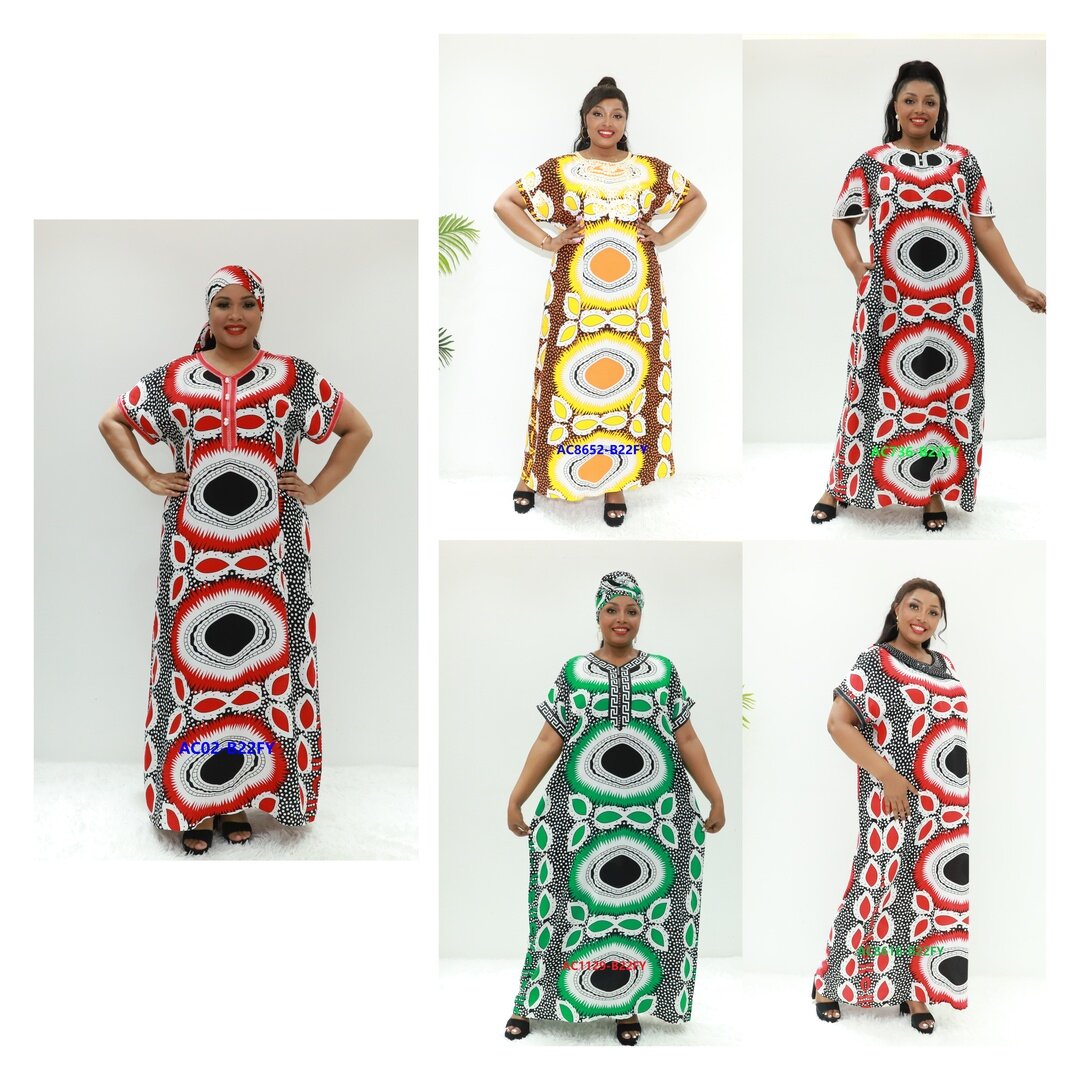 muslim clothing african bubu dress AY Fashion AC02-B22FY Cameroon kaftan caftan