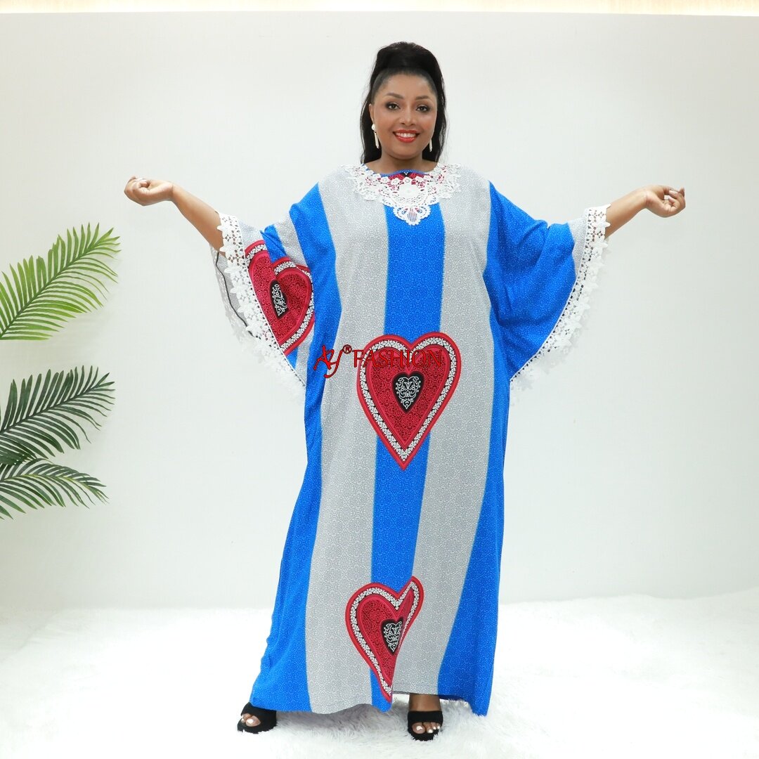 Afrikanische Kleider Abaya für Party Ay Fashion AC8568-B20bs Nigeria Kleidung Boubou