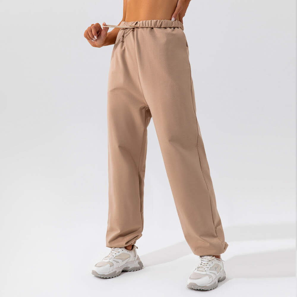 Women's waisted loose sports pants outdoor dance casual trousers