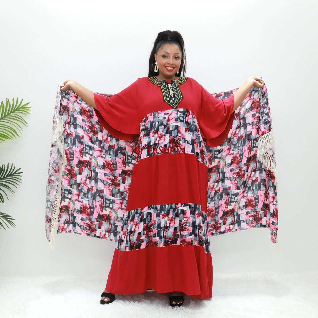 Robe musulmane Fasion Best Love Sahara BLC40707-1BS2 Ghana Kaftan Robe ethnique