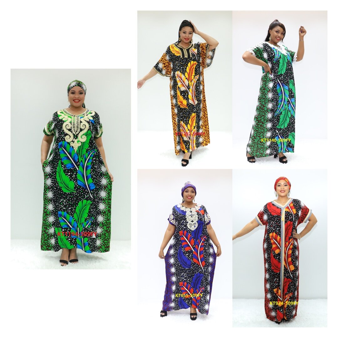 Vestidos africanos abayas preto crepe kt1194-509fy tanzania vestido muçulmano abaya