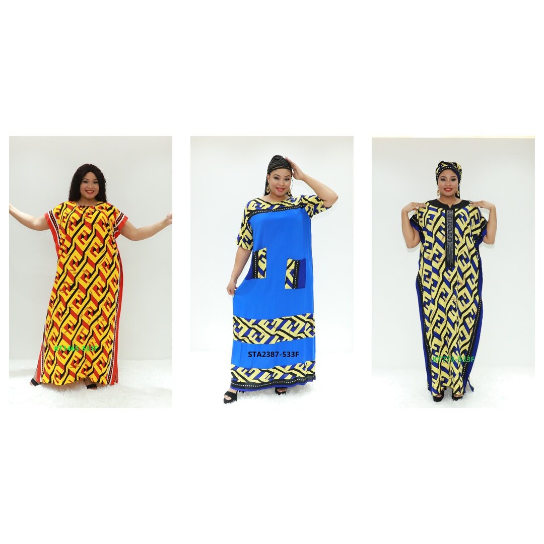 Ropa islámica Abaya Suits KT1465-533f Ghana Muslim Dress Abaya