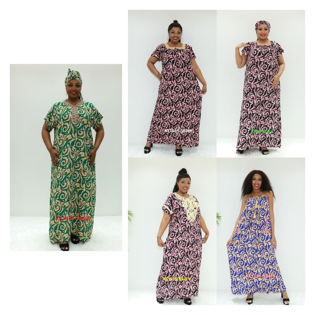 Vêtements islamiques Beach Kaftans Love Sahara KT1477-564 Nigeria Vêtements Nigeria Robe Dashiki