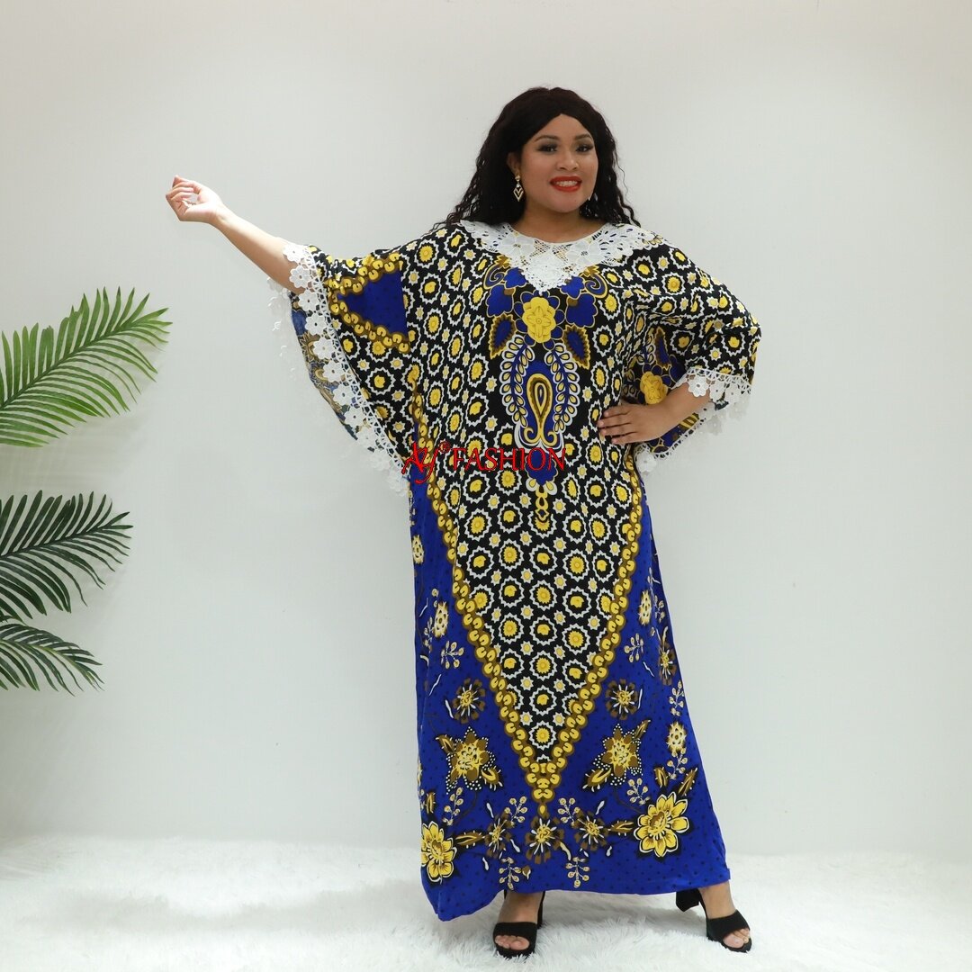 Robes africaines robe Abaya Moin Cher pour femme LT700-356BS18 Tanzania Caftan Kaftan