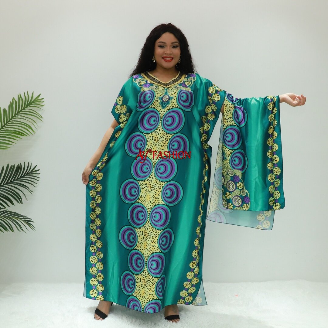 イスラム服はアバヤSD143-2Fナイジェリアイスラム教徒のドレスCaftan