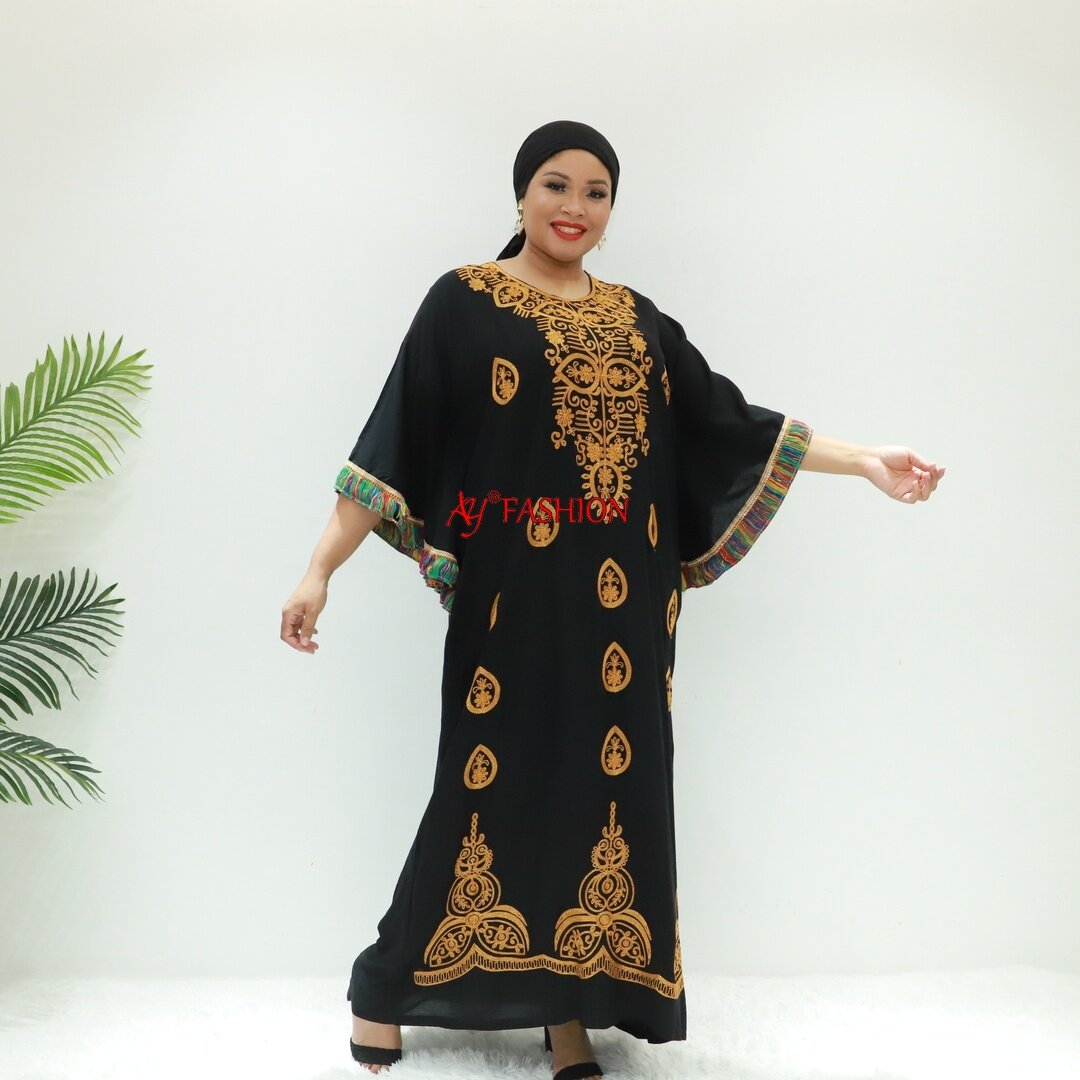 Vestido de Muslimah Minorista Abaya Limitada Limitada Sahara Sta2684f Togo Caftan Dashiki Vestido