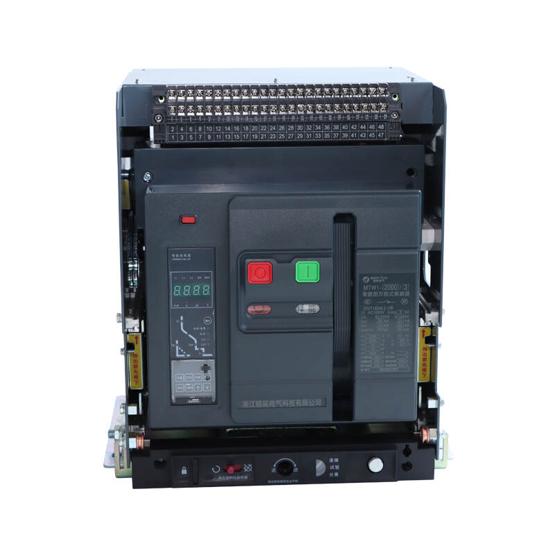 High quality air circuit breaker ACB MTW1 3P/4P  1000A-6300A and motor overload and short circuit protection fixed and drawer