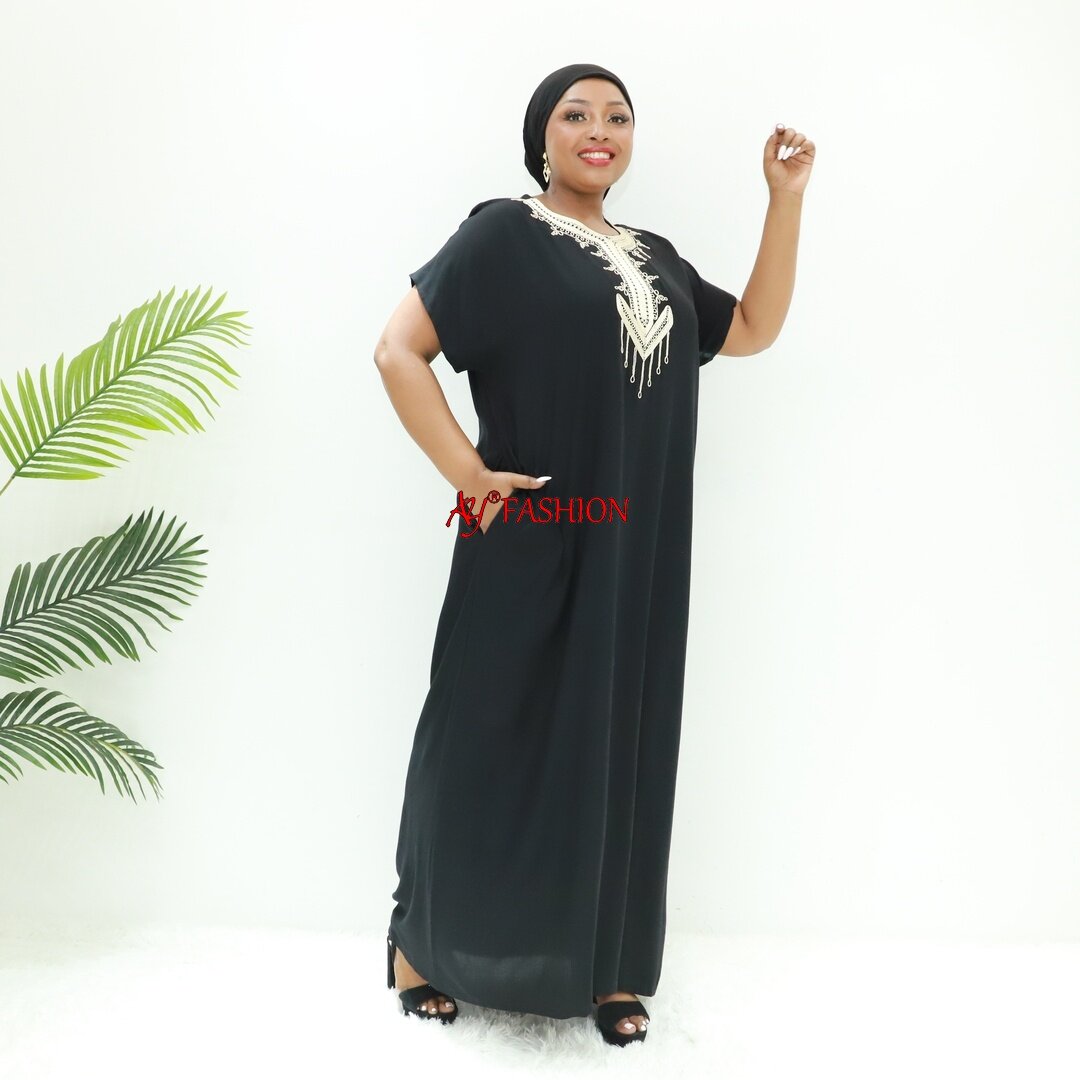 Robes africaines Abaya Balqis Love Sahara AC362 Togo Hobe musulman Abaya