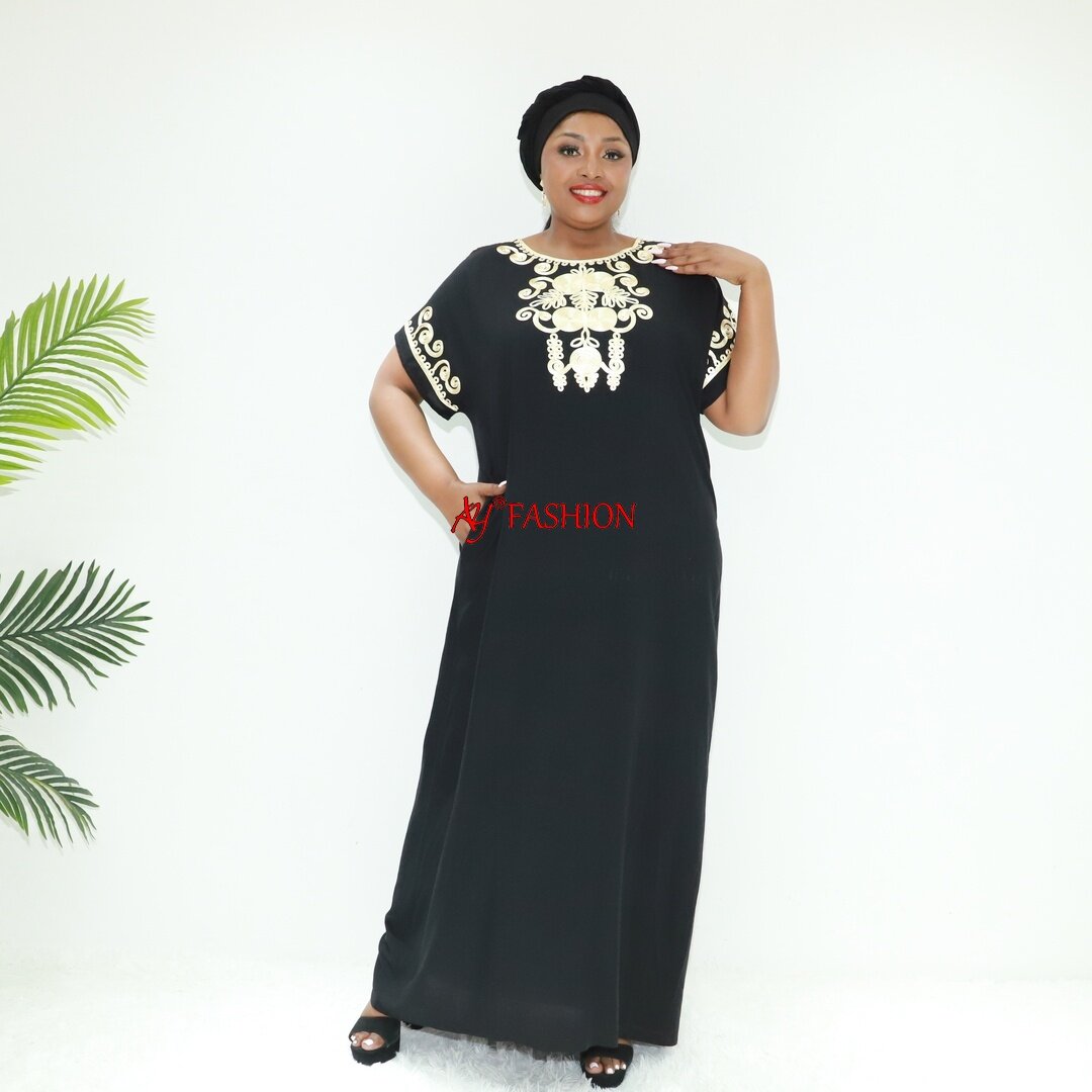 Africa Dress Basic Abaya AC362-1 Nigeria Abaya Dera