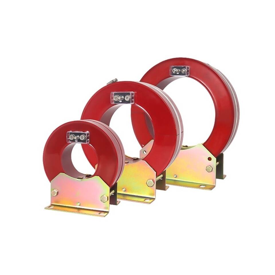 11kV LXK-Φ80-300 Zero Sequence current transformer CT high voltage single phase toroidal coil inflatable cabinet piercing type