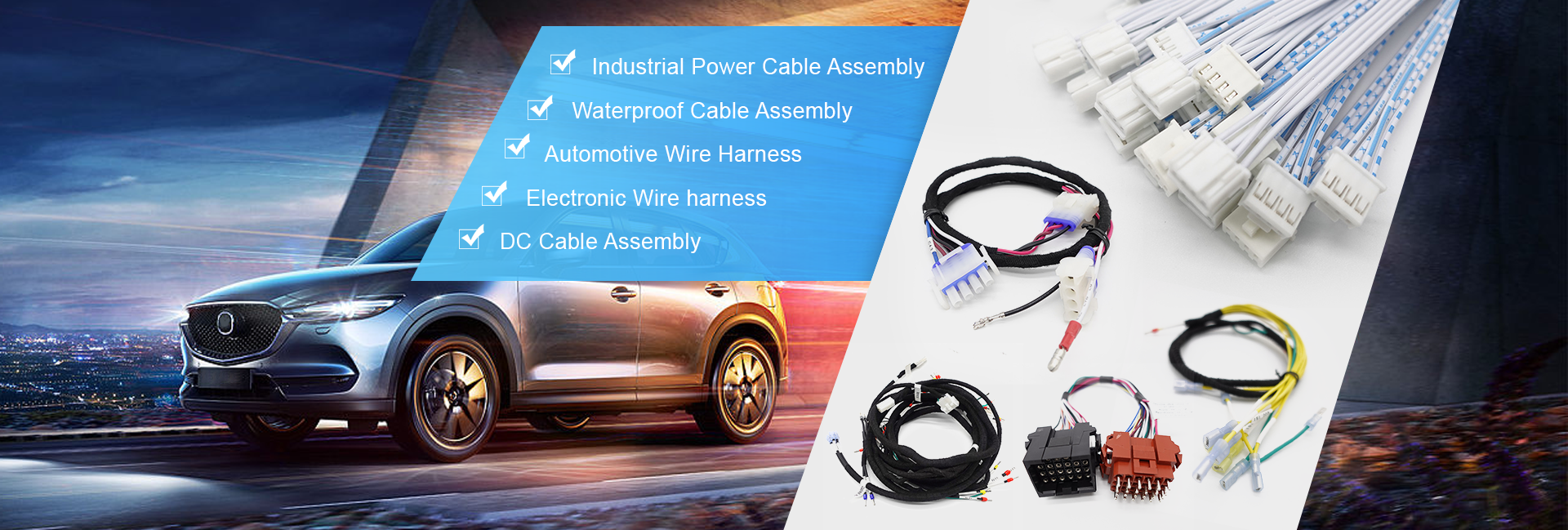 Custom Wire harness and cable assemblies manufacturer OEM-Bodio