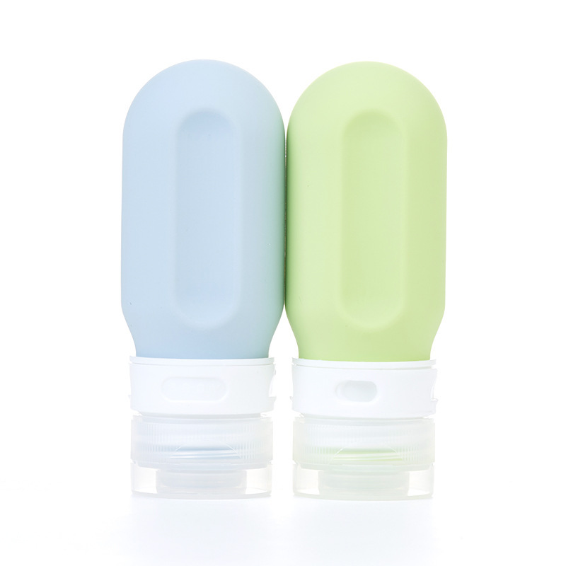 Silicone travel bottle