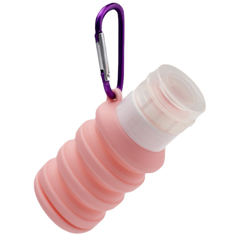 Silicone travel bottle