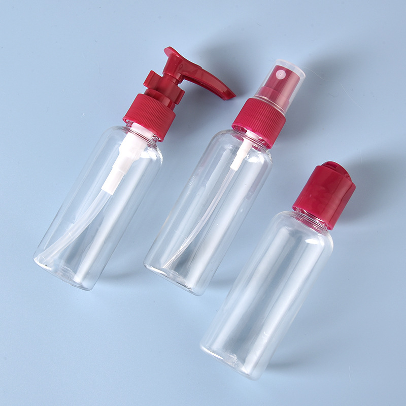 Silicone travel bottle