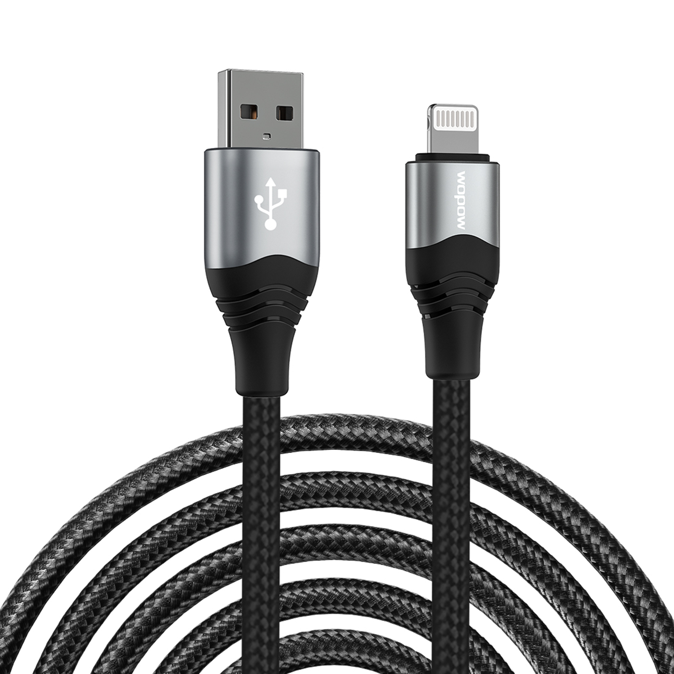 Fast charging braided data cable A to L  ML02