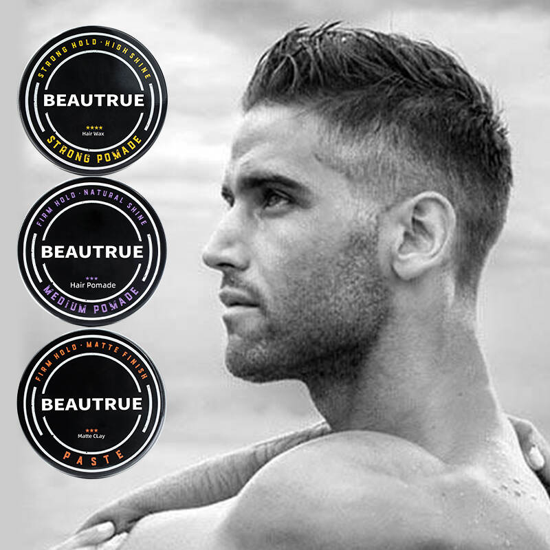 YOUR LOGO Original For Men Hair Wax/Clay/Pomade Water Based All Day Hold For All Hairstyles