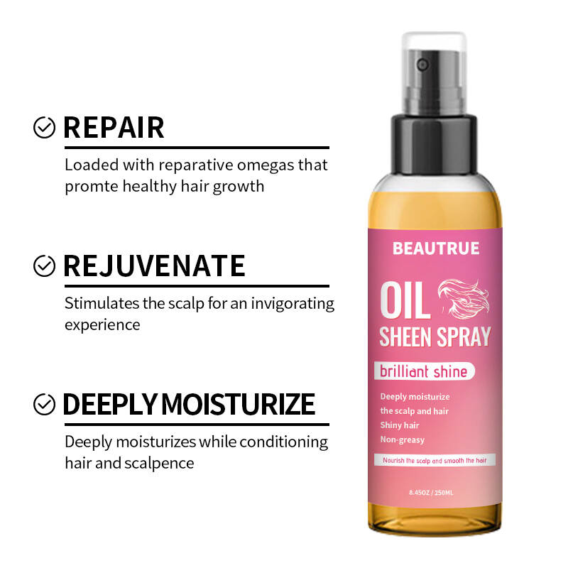 Hair Oil Sheen Spray