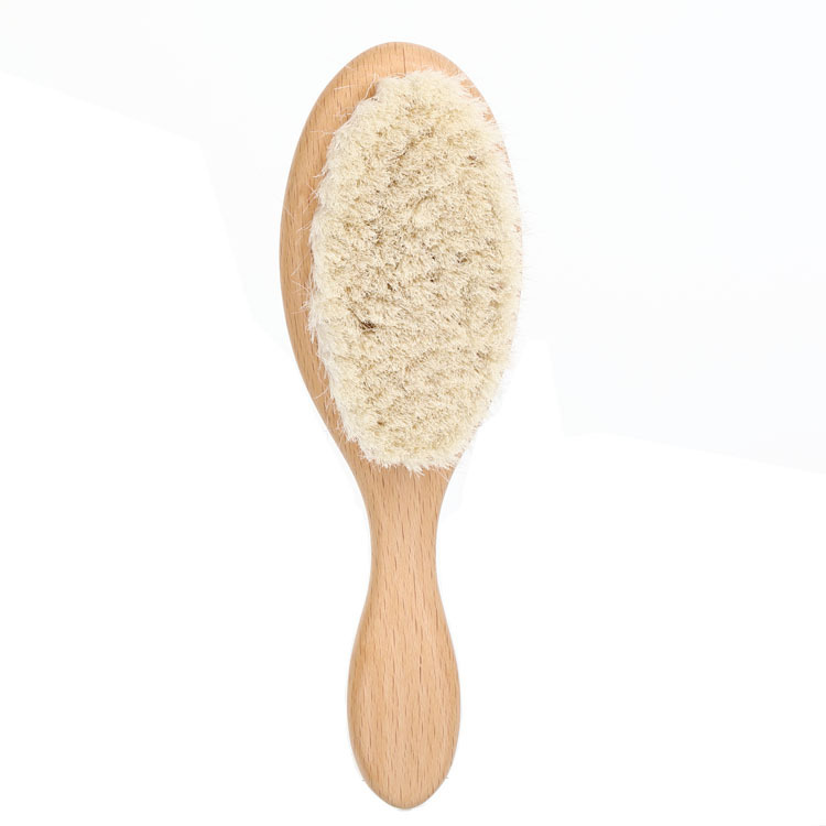 Wooden hair brush