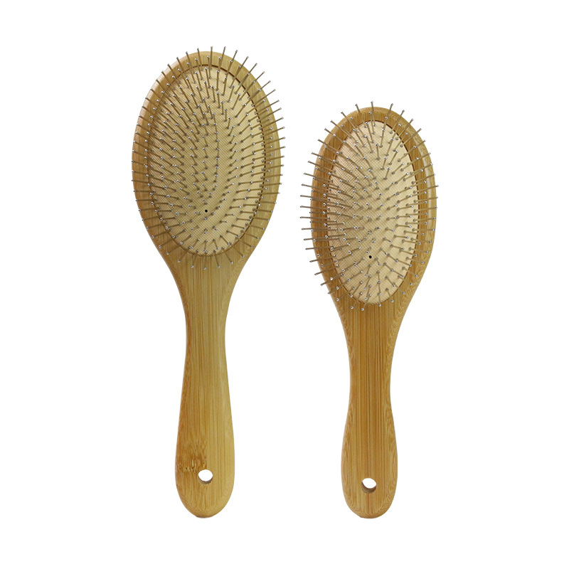 Wooden hair brush