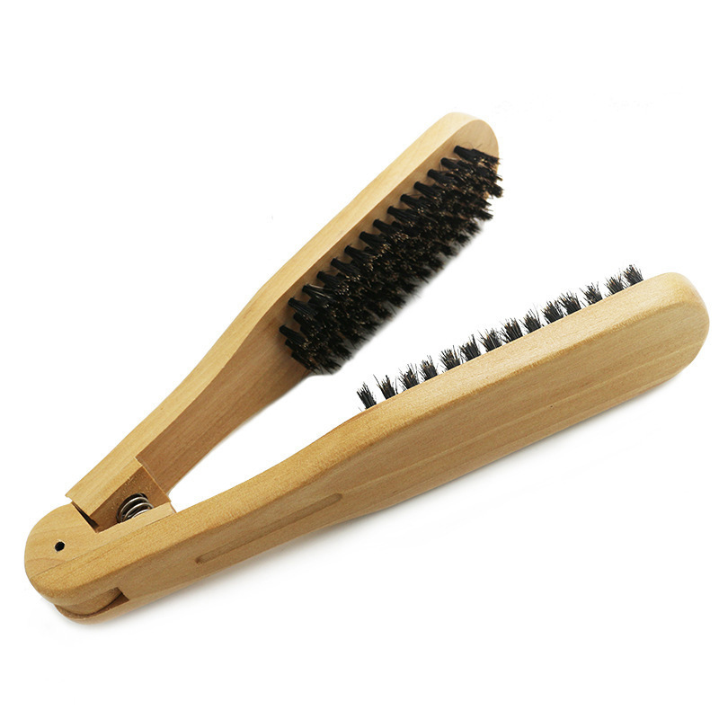 Wooden hair brush01