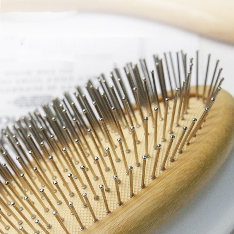 Wooden hair brush