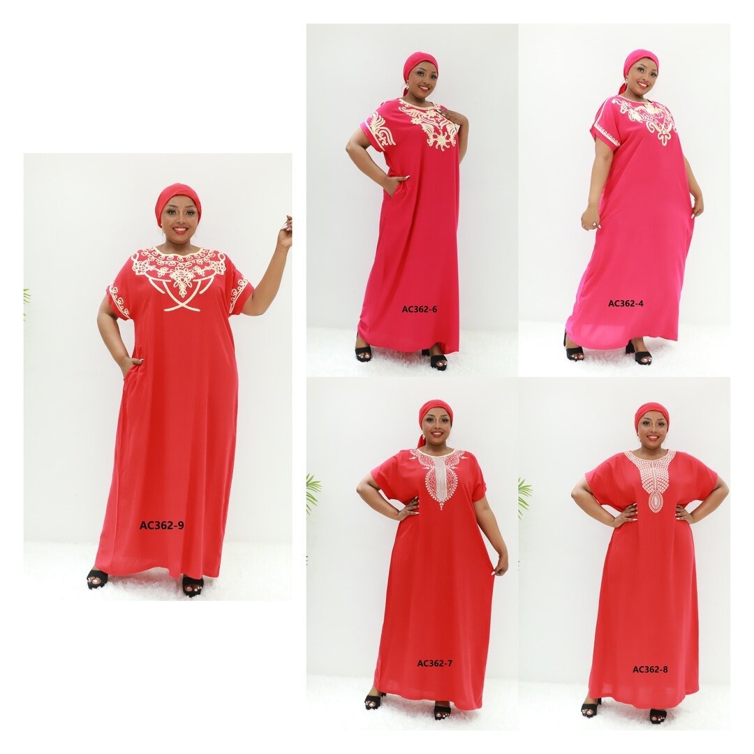 Vestido de África ABAYA SOPORTER AY Fashion AC362-9 Nigeria Caftan Kaftan