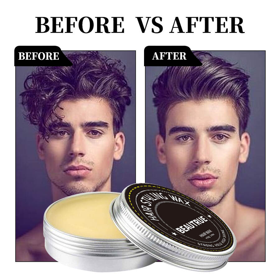 YOUR LOGO Firm Hold Matte Finish All-Day Hold Hair Styling Wax Flake-Free