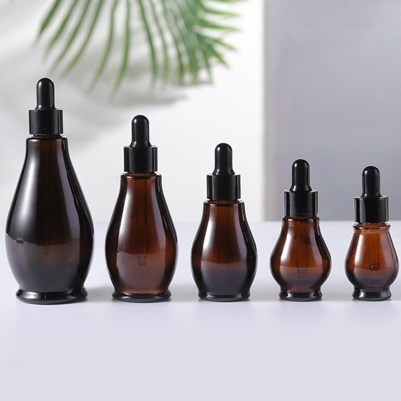 Water drop shape oil bottle