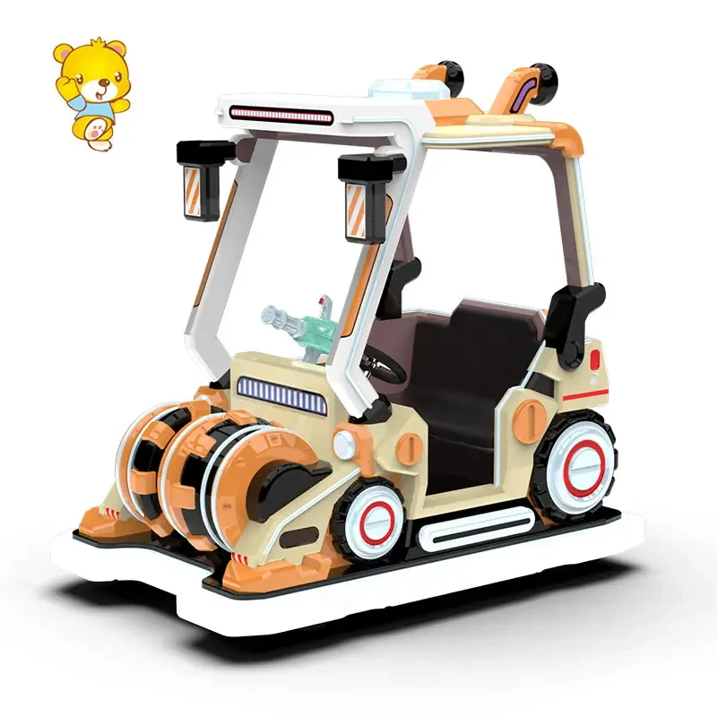 Amusement Park Children's Electric Car Factory Direct Wholesale Electric Toy Car Playground Equipment Road Roller