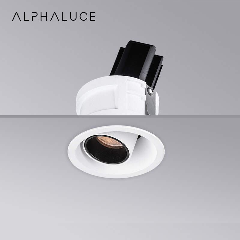 recessed adjustable spotlight