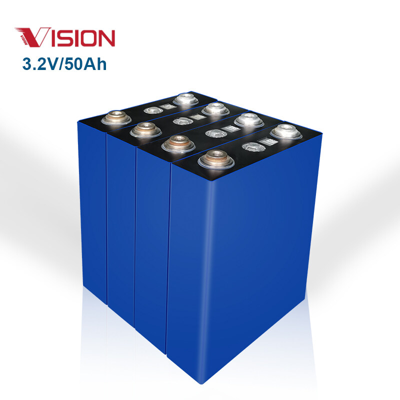 Vision 3.2V 50Ah Rechargeable LiFePO LiFePO4 Battery Cell