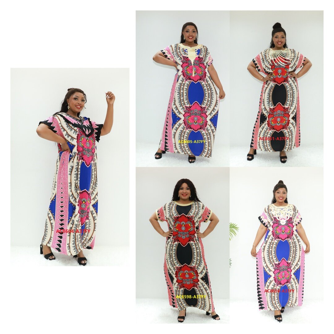 muslimah dress long pants AY Fashion AC8604-A37FY Nigeria caftan ethnic dress